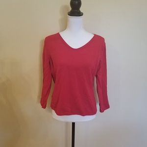Talbots V-Neck Top